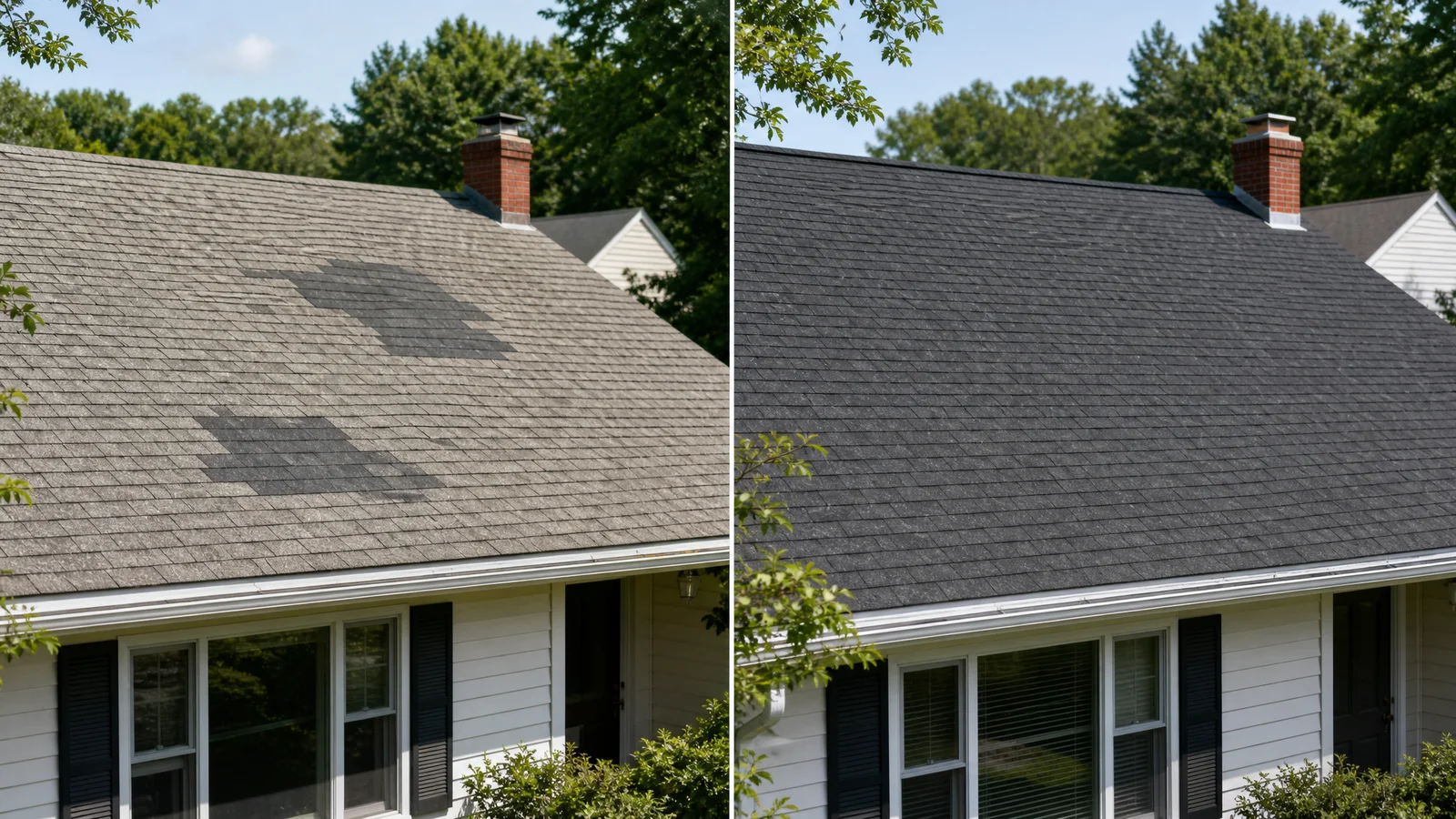 Repair vs replacement comparison on a Newington CT roof